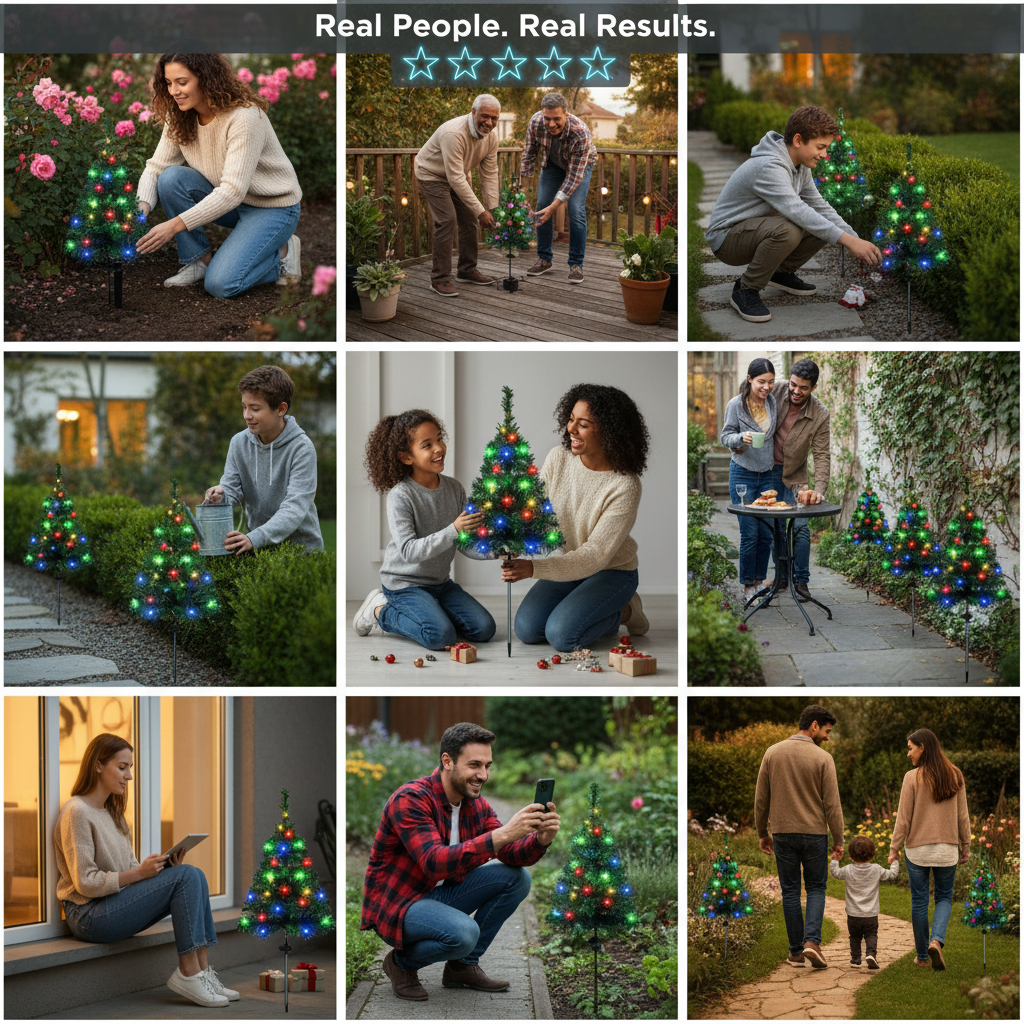 Solar Christmas Tree-Boniera™